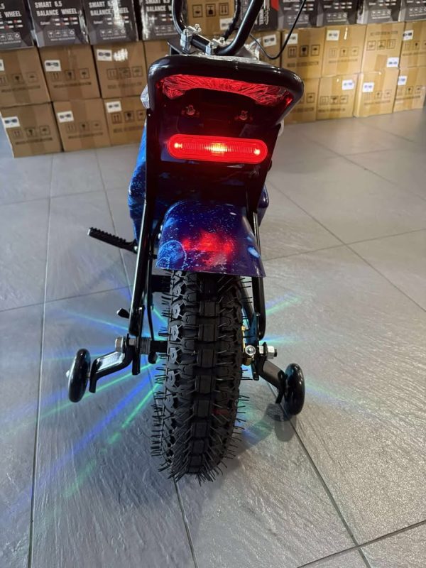 Electric Rechargeable Bike 36 Volt with brushless Motor, Rubber Wheels, optional training wheels - Image 5