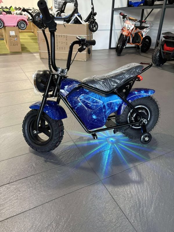 Electric Rechargeable Bike 36 Volt with brushless Motor, Rubber Wheels, optional training wheels - Image 10