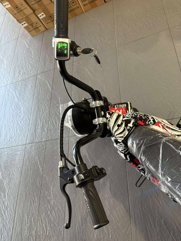 Electric Rechargeable Bike 36 Volt with brushless Motor, Rubber Wheels, optional training wheels - Image 11