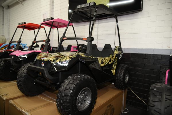 High speed Two-Seater Ride on-24 Volt-Four Wheel Drive-with Roof - Image 20