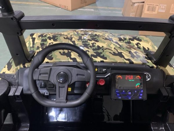 High speed Two-Seater Ride on-24 Volt-Four Wheel Drive-with Roof - Image 30