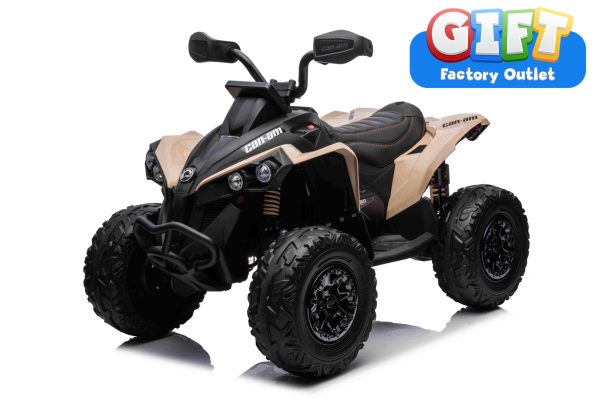 24Volts-800 Watts Licenced Product Can-am 4WD  ATV Quad Bike
