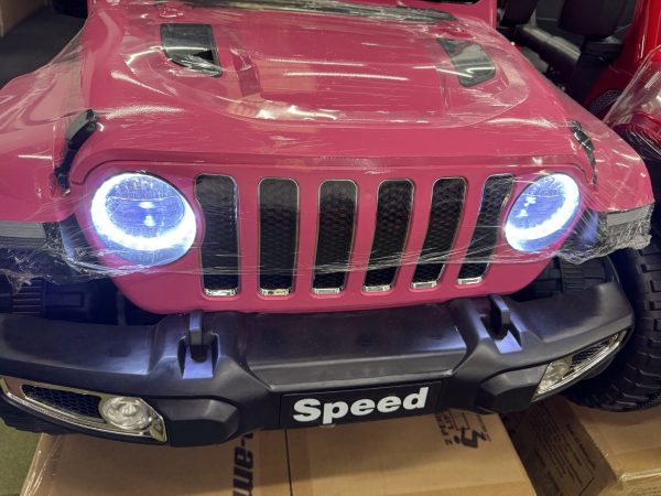 Power Wheels 4x4 Jeep Wrangler  Battery-Powered Ride-on, 12 V Car with remote - Image 11
