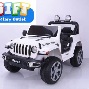Power Wheels 4x4 Jeep Wrangler  Battery-Powered Ride-on, 12 V Car with remote