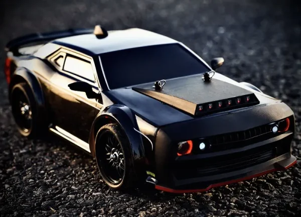1/16 RC Drift Car with 4wd  High Speed Remote Control Cars, Drift Racing car with Lights and  Rechargeable Battery - Image 28