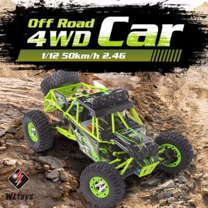 Professional Climbing  RC Car, 1/12 Scale 4WD 50km/h High Speed RC Rock Crawler