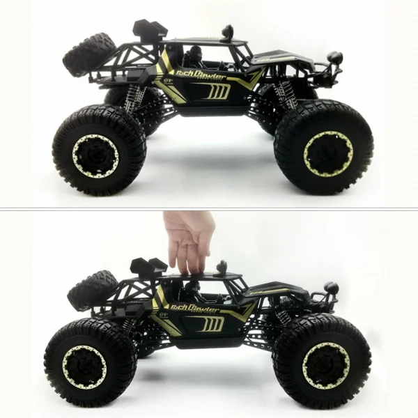 1:8 SCALE   2.4G  RC Car Electric Off-Road Race 4WD Truck Rock Crawler - Image 3