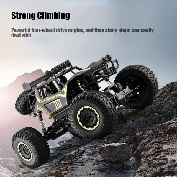 1:8 SCALE   2.4G  RC Car Electric Off-Road Race 4WD Truck Rock Crawler - Image 12