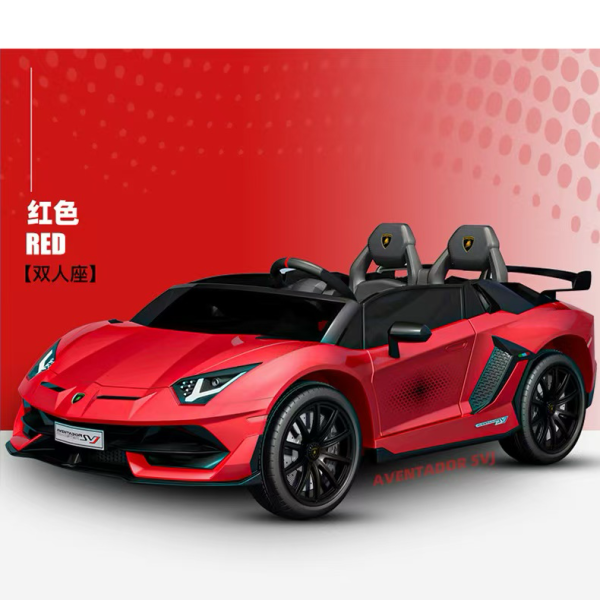 Lamborghini Two seater kids car with remote control - Image 6