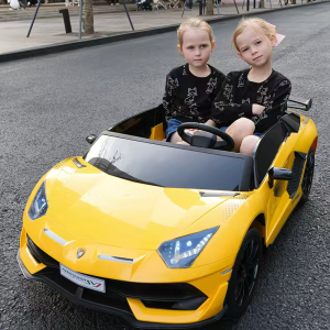 Lamborghini Two seater kids car with remote control