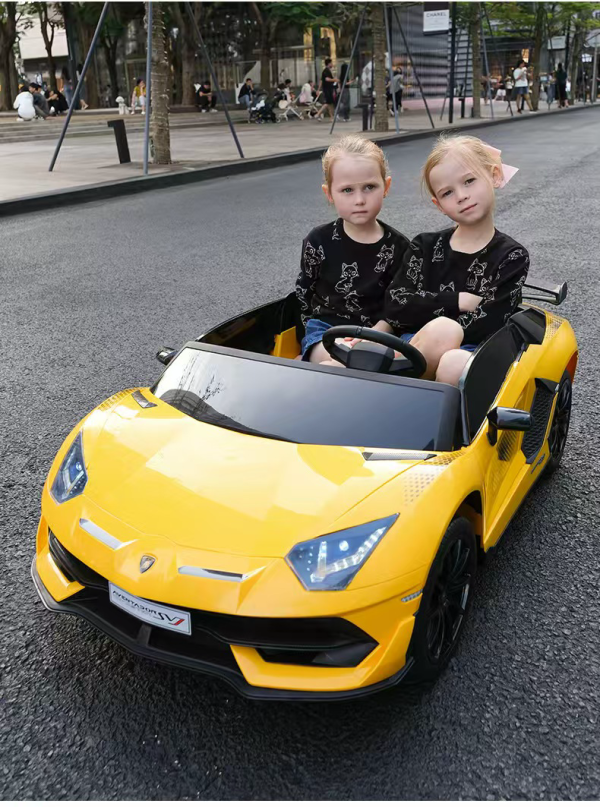 Lamborghini Two seater kids car with remote control