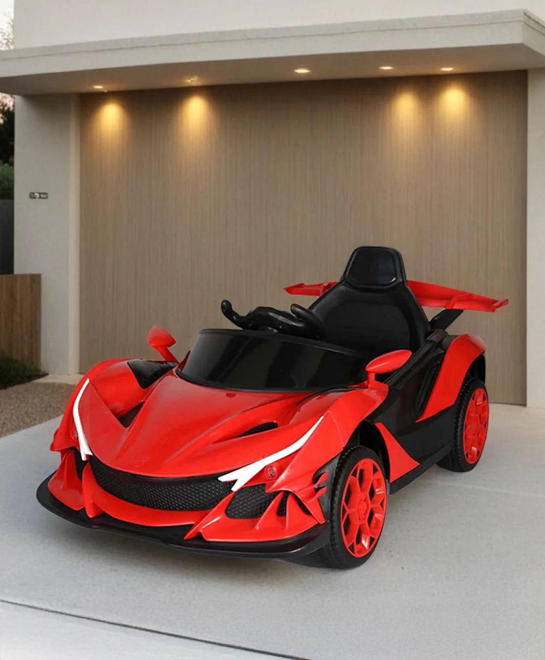 Electric Ferrari style car with remote control