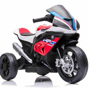 Official Licensed BMW  Kids Electric Ride-On Motorbike 3-Wheels –12 Volt