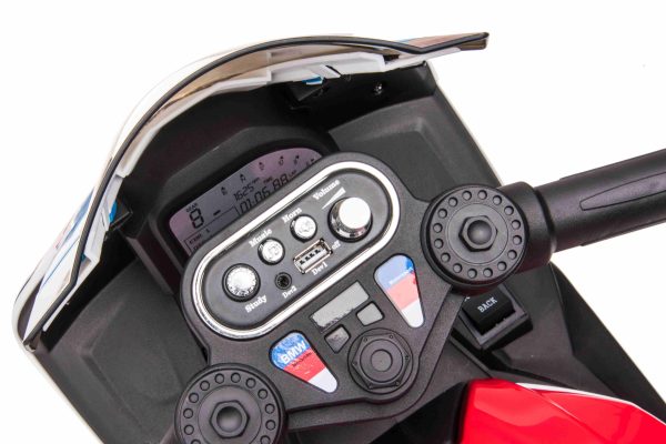 Official Licensed BMW  Kids Electric Ride-On Motorbike 3-Wheels –12 Volt - Image 12
