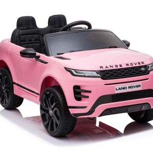 Official license Product Range Rover 12 Volt 7 AH with 2x 35 W Motors. pink, white