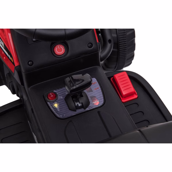 Kids Electric Tractor with Trailer – 12V | Music, Lights, Bluetooth & Remote Control - Image 7