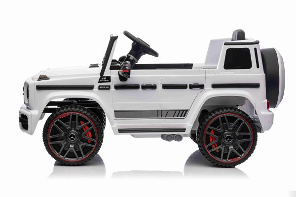 Mercedes-AMG G63 Licensed Kids Electric Ride-On Car – 12V with Leather seat - Image 13