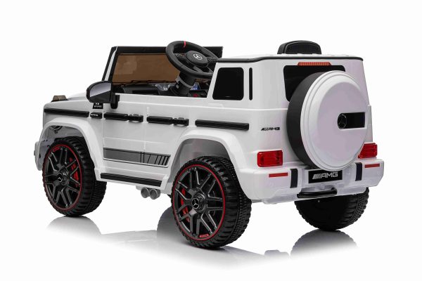 Mercedes-AMG G63 Licensed Kids Electric Ride-On Car – 12V with Leather seat - Image 14