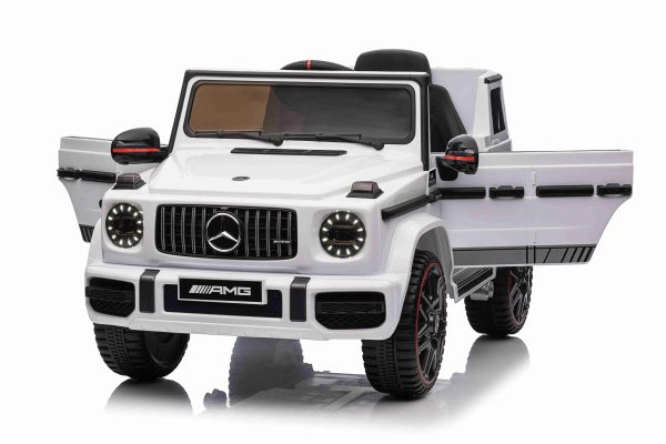 Mercedes-AMG G63 Licensed Kids Electric Ride-On Car – 12V with Leather seat - Image 17