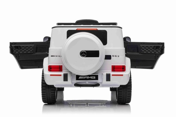 Mercedes-AMG G63 Licensed Kids Electric Ride-On Car – 12V with Leather seat - Image 18