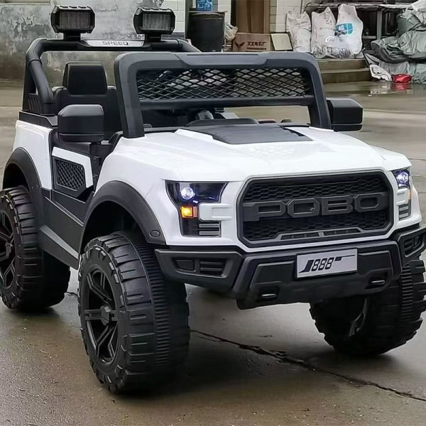 Electric 4WD  Style Ford Jeep kids car with remote control and Bluetooth - Image 10