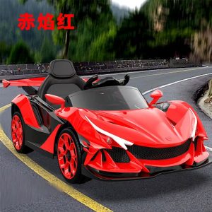 Electric Ferrari style car 6 volt with remote control