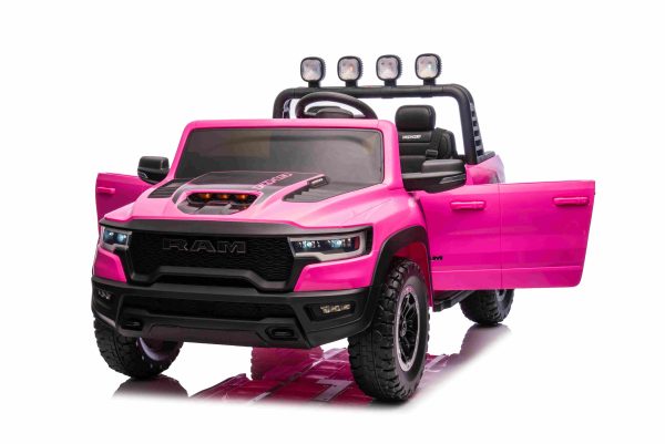 Official Licensed RAM 24V 2-Seater Electric Ride-On Car for Kids - Image 44
