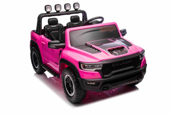 Official Licensed RAM 24V 2-Seater Electric Ride-On Car for Kids - Image 48
