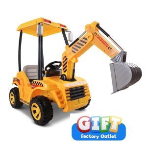 Kids Ride-On Excavator with Remote Control