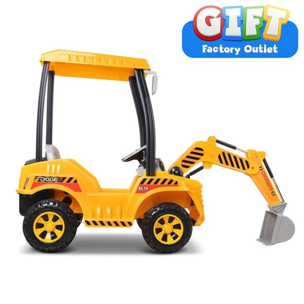 Kids Ride-On Excavator with Remote Control - Image 4