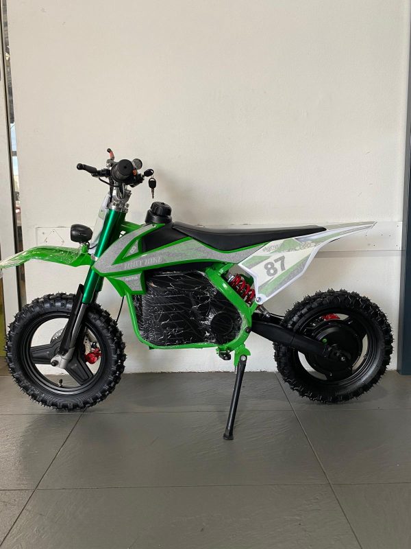 Electric Dirt Bike 36 volts with 500 Watts Brushless Motor - Image 2