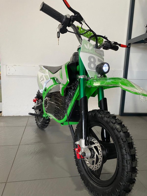 Electric Dirt Bike 36 volts with 500 Watts Brushless Motor - Image 4