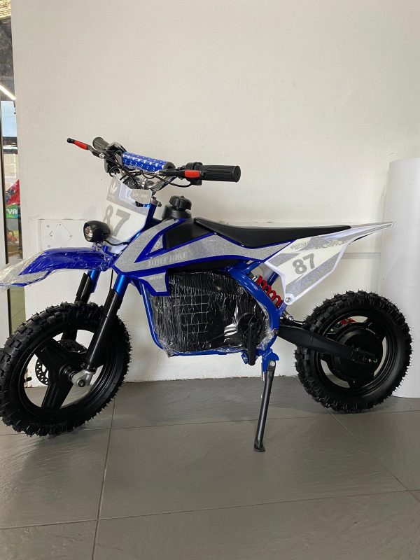 Electric Dirt Bike 36 volts with 500 Watts Brushless Motor