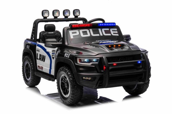 RAM 24V Police Edition – 2-Seater Electric Ride-On Car for Kids