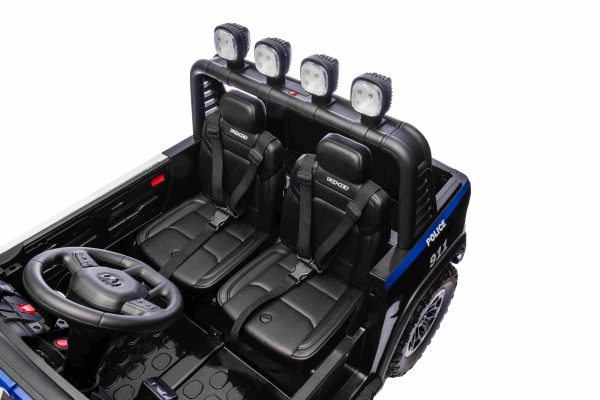 RAM 24V Police Edition – 2-Seater Electric Ride-On Car for Kids - Image 6