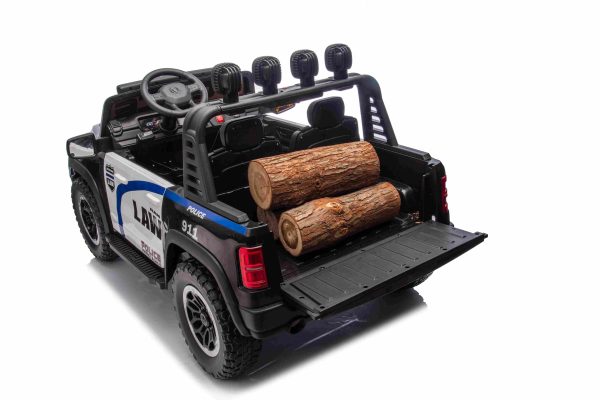 RAM 24V Police Edition – 2-Seater Electric Ride-On Car for Kids - Image 10