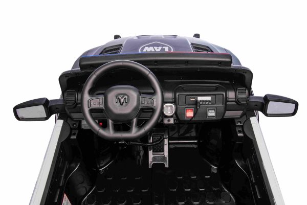 RAM 24V Police Edition – 2-Seater Electric Ride-On Car for Kids - Image 14
