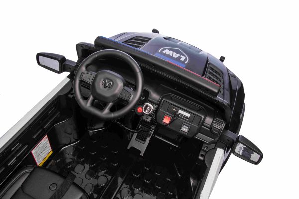 RAM 24V Police Edition – 2-Seater Electric Ride-On Car for Kids - Image 15
