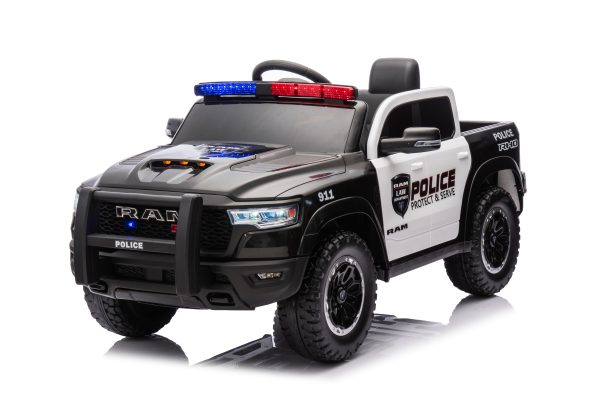 Official Licensed RAM Police Ride-On Car – 12V and Powerful Motors - Image 5