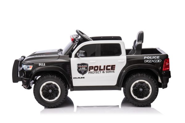 Official Licensed RAM Police Ride-On Car – 12V and Powerful Motors - Image 6