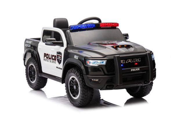 Official Licensed RAM Police Ride-On Car – 12V and Powerful Motors - Image 7