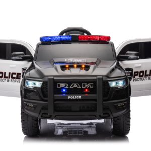Official Licensed RAM Police Ride-On Car – 12V and 35 W Powerful Motors