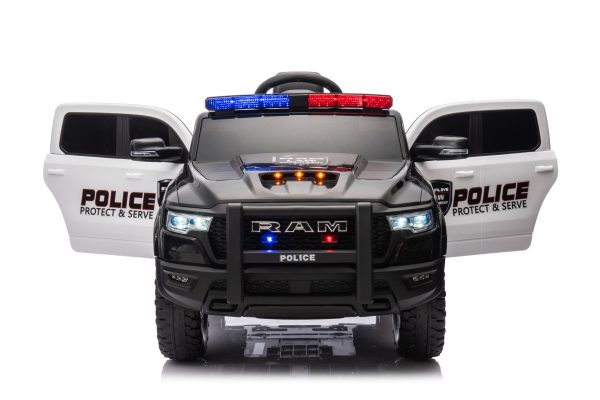 Official Licensed RAM Police Ride-On Car – 12V and Powerful Motors
