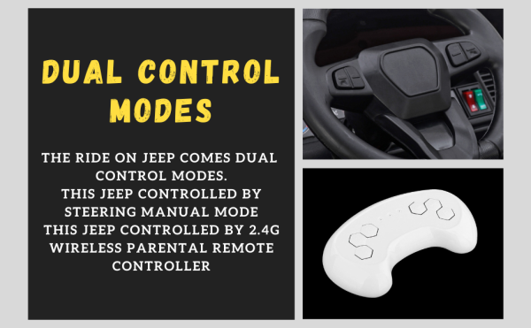 Electric 4-wheel drive ride-on BMW Jeep with remote and Bluetooth - Image 12