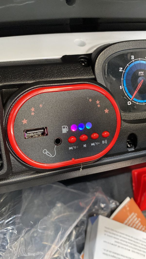 Electric 4-wheel drive ride-on BMW Jeep with remote and Bluetooth - Image 17