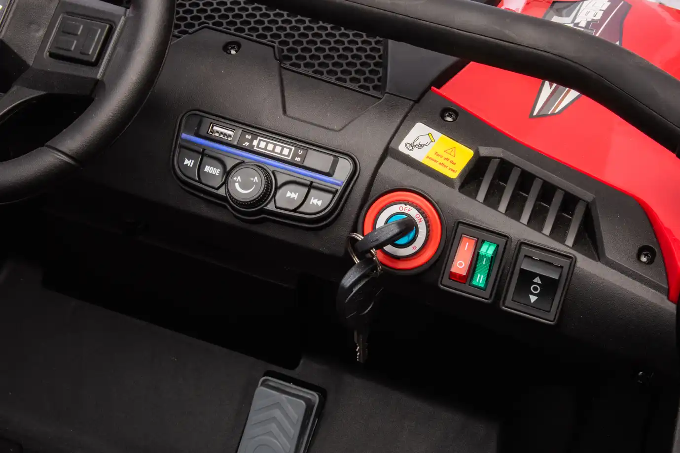 24Volt – 4WD Kids Ride-On UTV two seater - Image 10