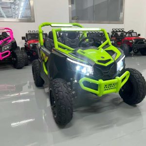 Upgraded UTV 4WD Off-Road 24 Volts – New high-powered 4-Quiet Motors with Air Rubber Wheels