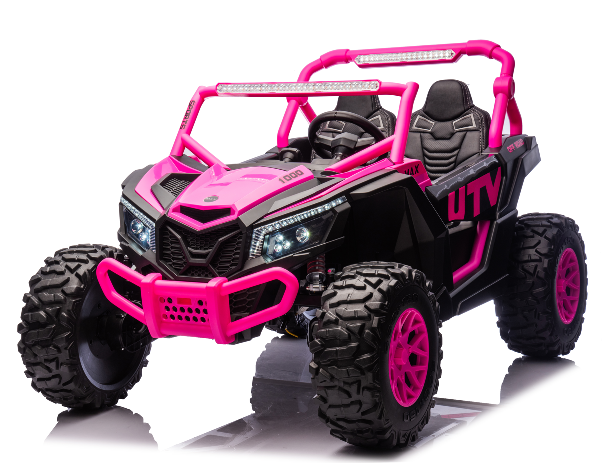 24V two-Seater Off-Road UTV – 1400W Total Power, EVA Wheels, 4WD Adventure Buggy - Image 2