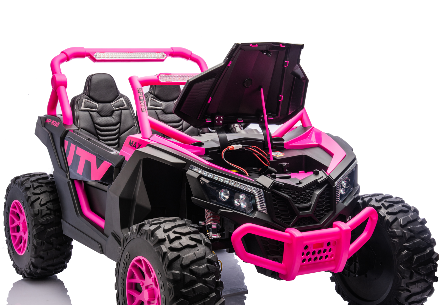 24V two-Seater Off-Road UTV – 1400W Total Power, EVA Wheels, 4WD Adventure Buggy - Image 7