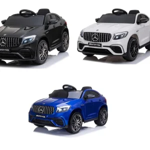 Licensed Mercedes-Benz AMG GLC63S Coupe Kids Ride-On Car with Remote Control